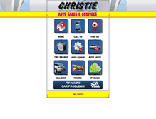 Tablet Screenshot of christieautoservices.com